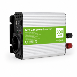 POWER INVERTER CAR 12V 500W/EG-PWC500-01 GEMBIRD
