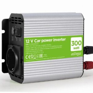 POWER INVERTER CAR 12V 300W/EG-PWC300-01 GEMBIRD